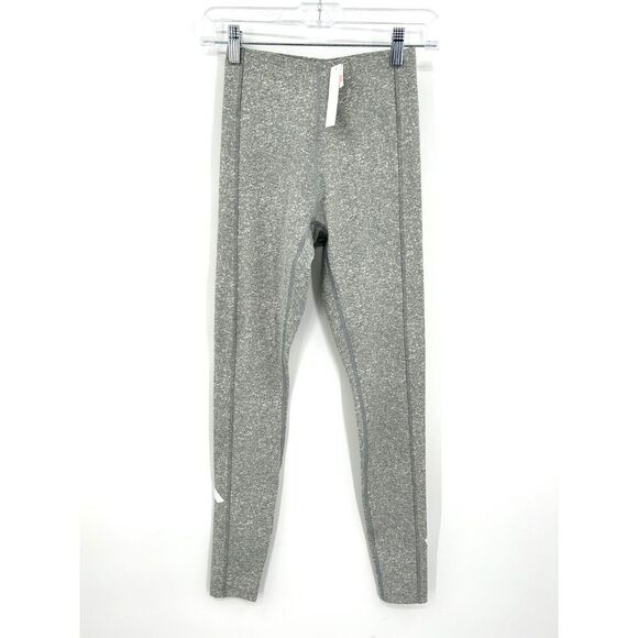 NWT VICTORIA'S SECRET PINK Heather Gray Seamless High Rise Athletic Leggings XS - Picture 1 of 6